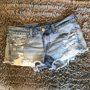 AEO Jean short shorts